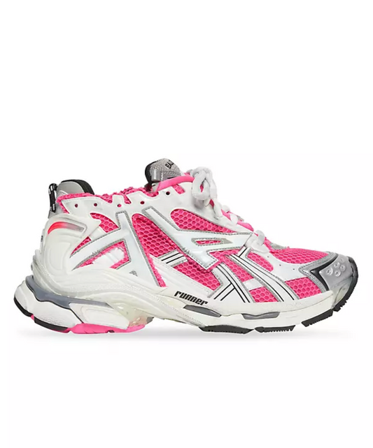 BB RUNNERS- WHITE FLUO PINK