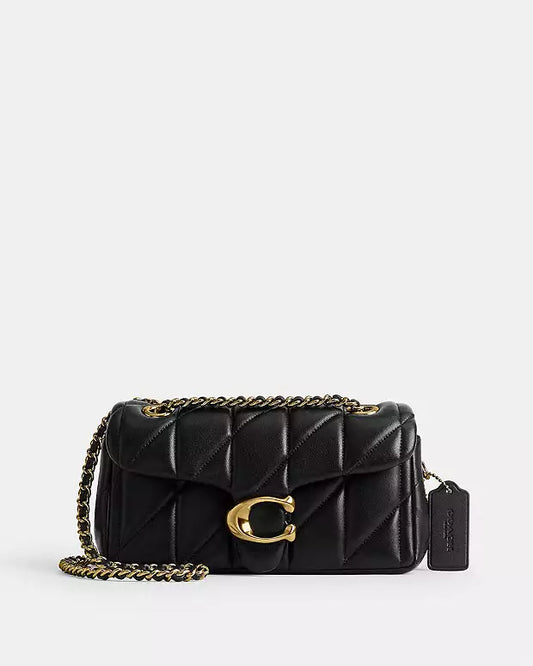 "C" TABBY BAG- GOLD