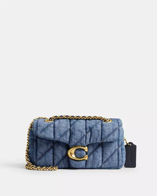 "C" TABBY BAG- DENIM